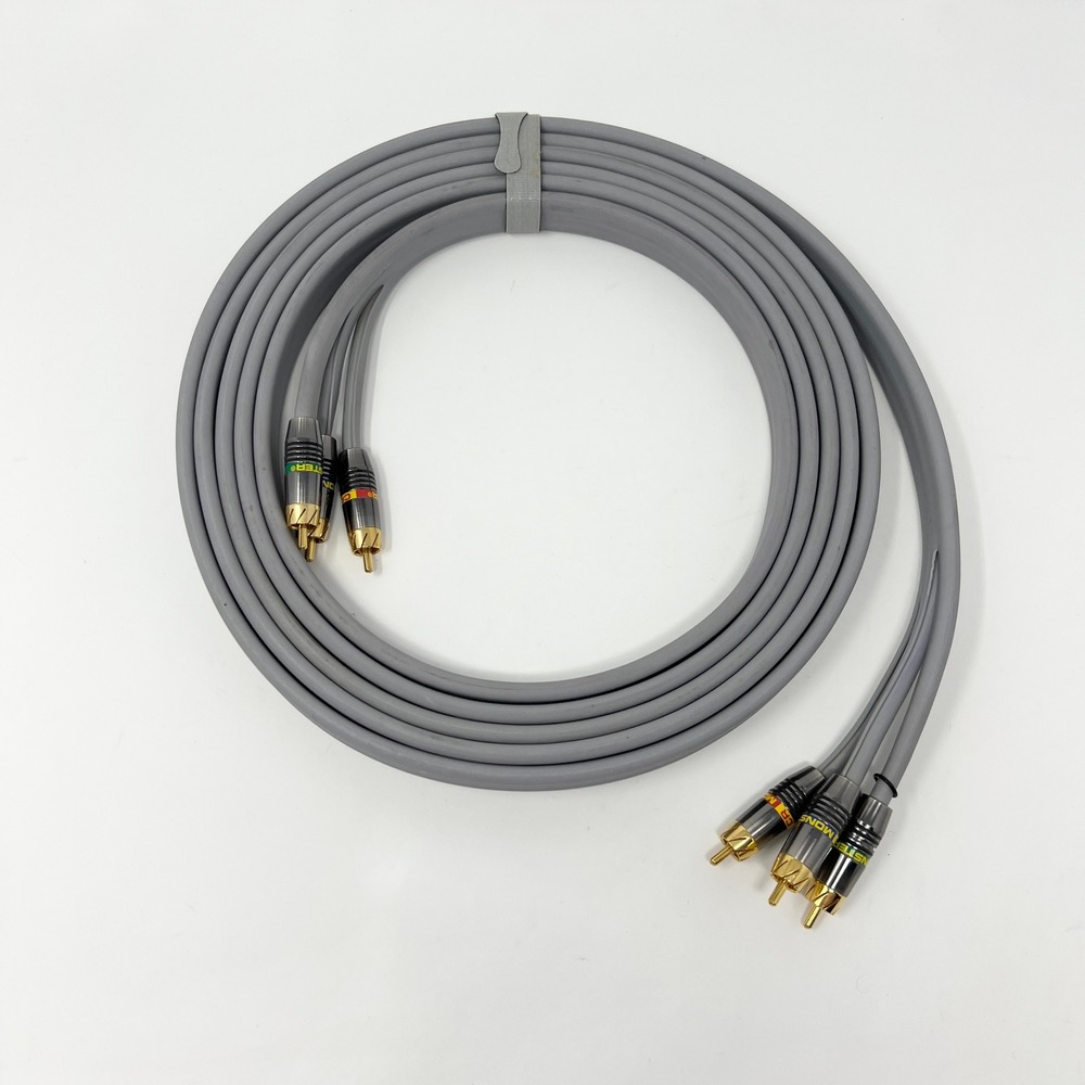 Monster M-Series M500cv Ultra-High Performance Component Video CableGray RC 10ft